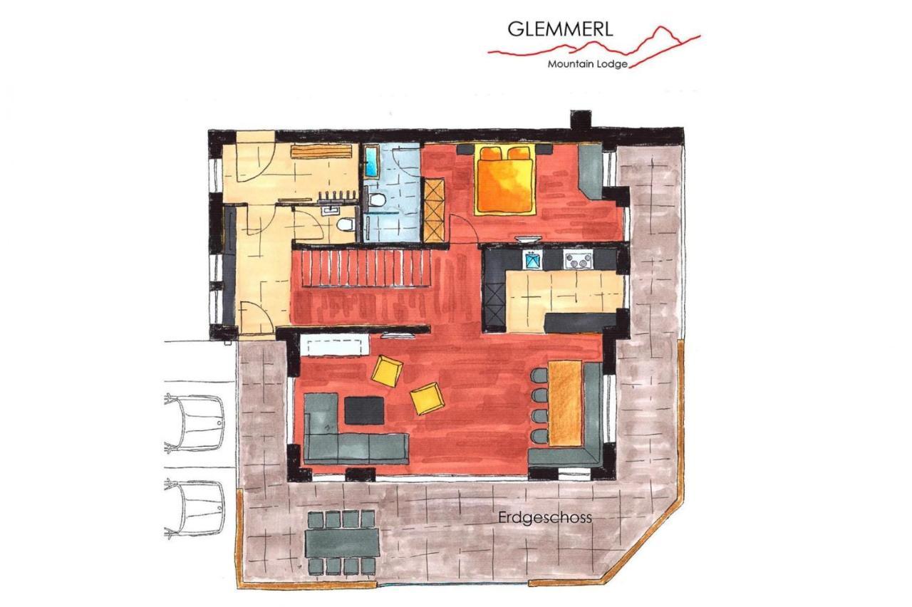 Chalet Glemmerl Mountain Lodge, Saalbach Buitenkant foto